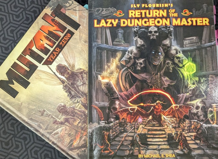 Mutant Year Zero and The Lazy Dungeon Master&nbsp;Steps