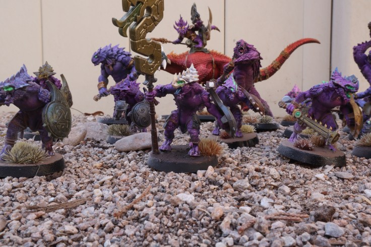 What I learned about my time painting my first Spearhead: Seraphon&nbsp;box